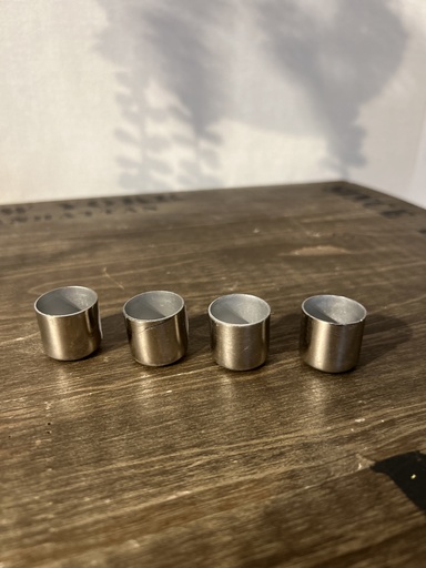 [P0002540] Kerzenhalter Cups silber