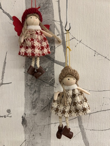 Weihnachtsanhänger Engel Polyester