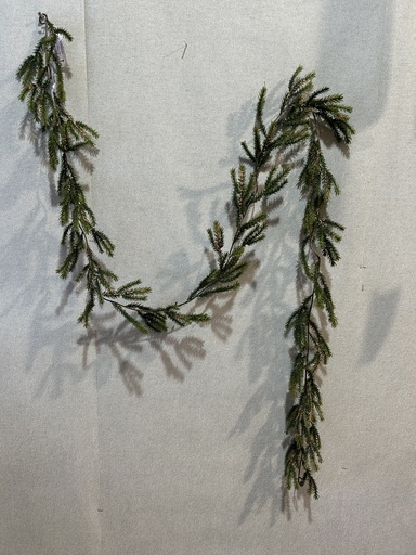 [P0002828] Minifichtengirlande grün