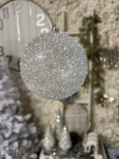 [P0002961] Weihnachtskugel Glitter bruchfest
