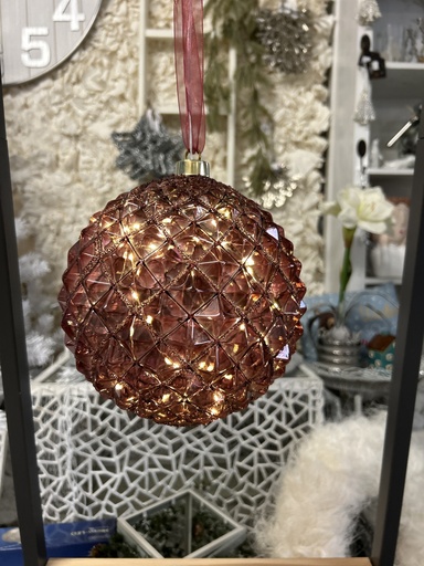 [P0003015] Kugel beleuchtet 30 LED "beere"