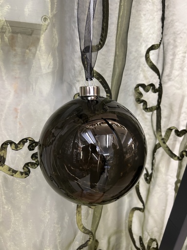 [P0003017] Kugel beleuchtet 30 LED schwarz