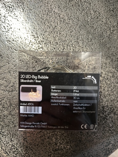 [P0003064] Indoor Lichterkette 20 LED