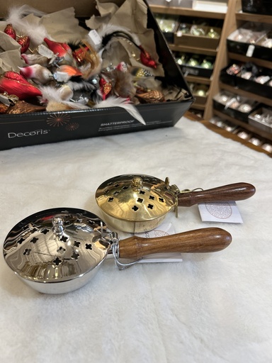 Weihrauchpfanne mit Holzgriff