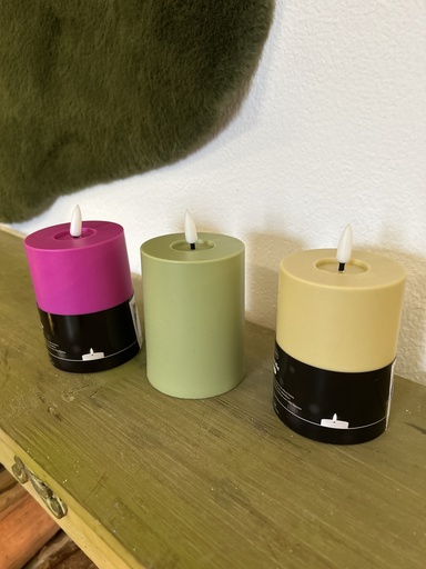 LED Außenkerze mit Flammeneffekt