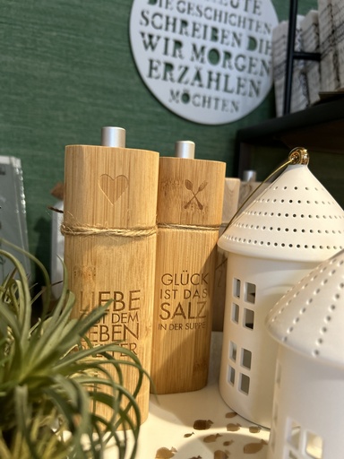 [P0000202] Räder Gewürzmühle "Liebe gibt dem Leben Pfeffer"