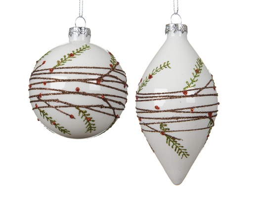 Christbaumschmuck Weiß