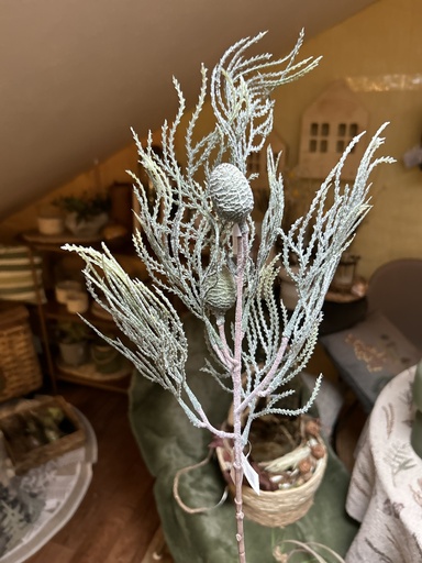 [P0000710] Zypressenzweig mit Glitter