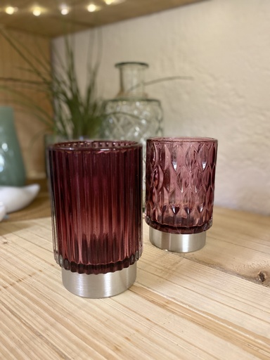 [P0000079] Windlicht auf Metallfuß